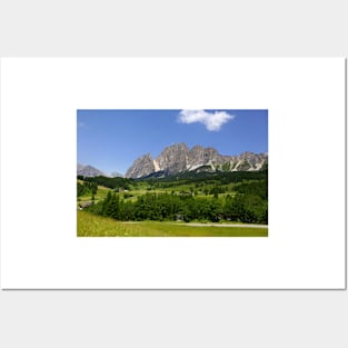 Pomagagnon from Cortina d'Ampezzo Posters and Art